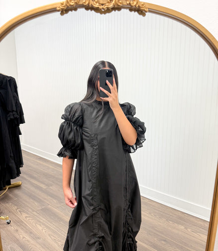 Noir Cargo Set Set In Jet Black