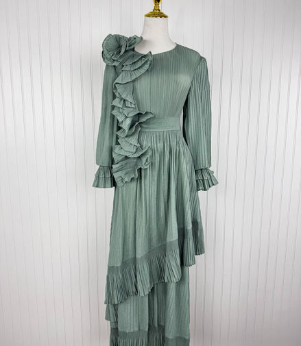 Bloom Maxi Dress In Mint